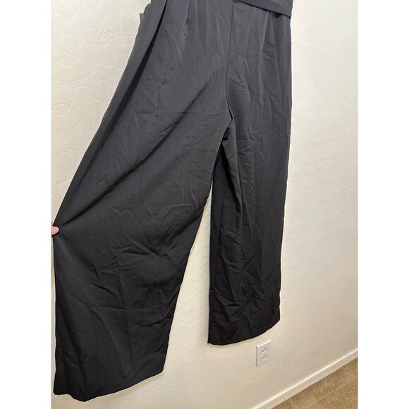 Forever 21 Womans Pleated Paperbag Trousers Size 1X Minimal Capsule Preppy Pinup - Picture 14 of 16